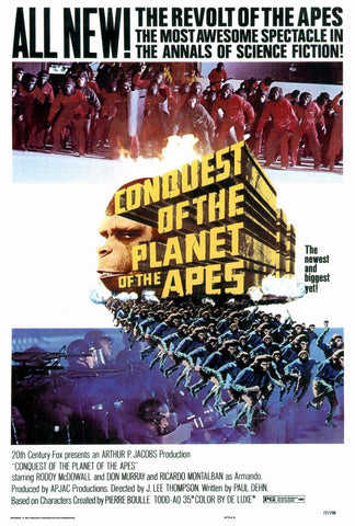 Conquest of the Planet of the Apes 27 x 40 Movie Poster - Style A