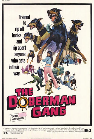 The Doberman Gang 27 x 40 Movie Poster - Style A