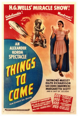 Things to Come 27 x 40 Movie Poster - Style A