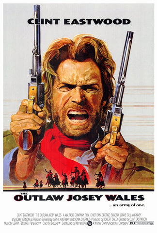 Outlaw Josey Wales 27 x 40 Movie Poster - Style A