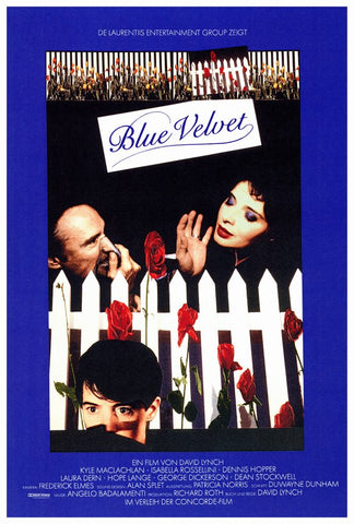 Blue Velvet 27 x 40 Movie Poster - Style A