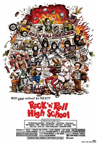 Rock n Roll High School 27 x 40 Movie Poster - Style A