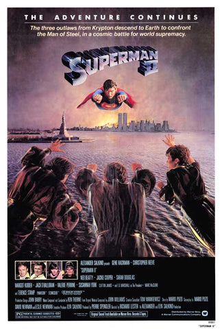 Superman 2 27 x 40 Movie Poster - Style B