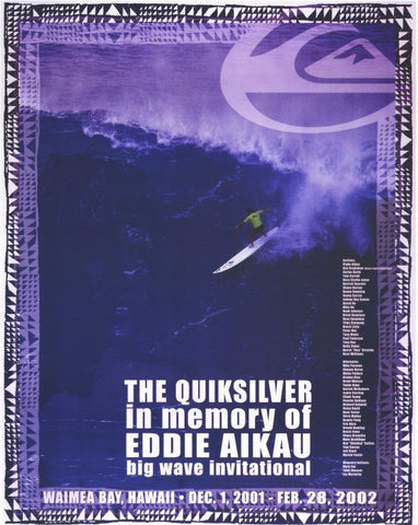 Quiksilver Big Wave Invitational 11 x 17 Movie Poster - Style A