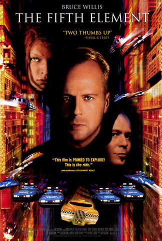 The Fifth Element 27 x 40 Movie Poster - Style C