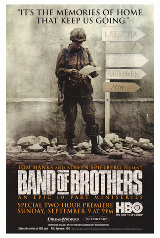 Band of Brothers 27 x 40 Movie Poster - Style A