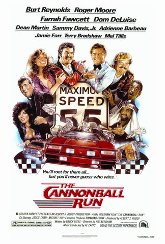 Cannonball Run 27 x 40 Movie Poster - Style A