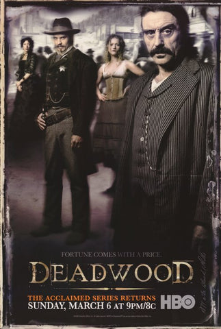 Deadwood (TV) 11 x 17 TV Poster - Style K