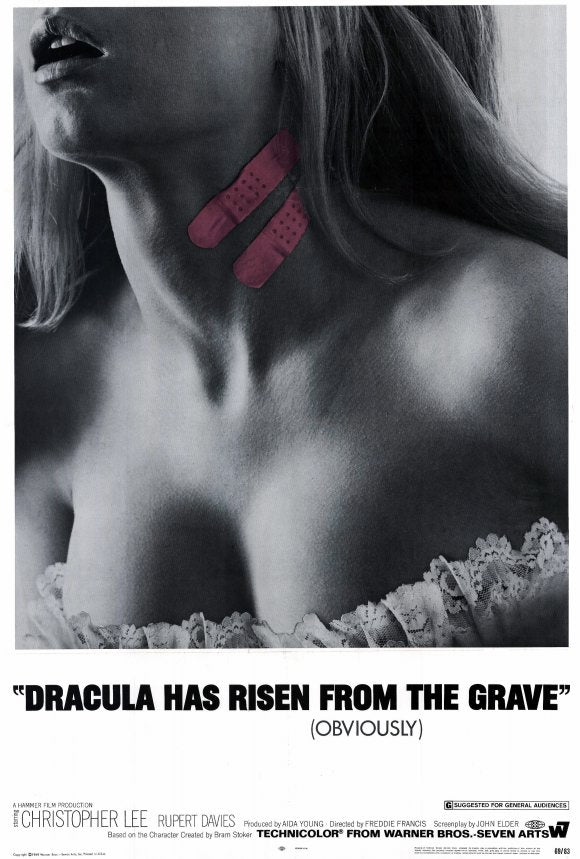 Dracula Has Risen From the Grave 27 x 40 Movie Poster - Style A