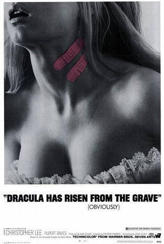Dracula Has Risen From the Grave 27 x 40 Movie Poster - Style A