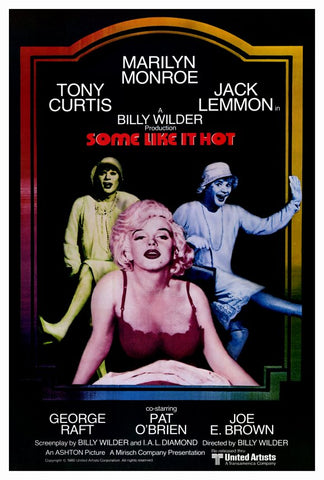 Some Like it Hot 27 x 40 Movie Poster - Style A
