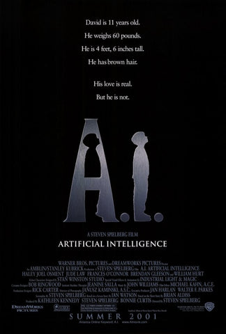A. I.: Artificial Intelligence 27 x 40 Movie Poster - Style A
