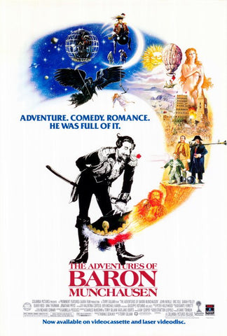 The Adventures of Baron Munchausen 27 x 40 Movie Poster - Style B