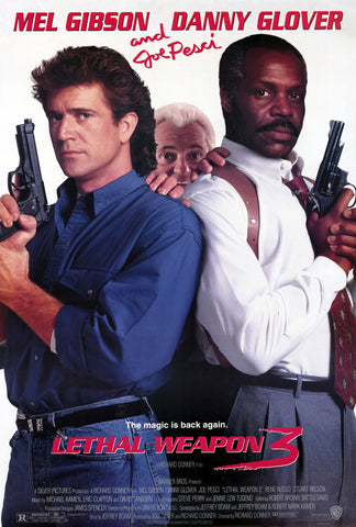 Lethal Weapon 3 27 x 40 Movie Poster - Style A