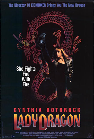 Lady Dragon 27 x 40 Movie Poster - Style A
