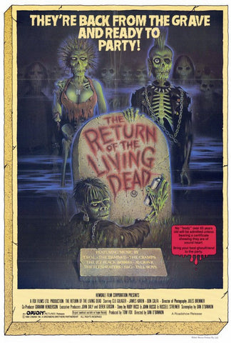 The Return of the Living Dead 27 x 40 Movie Poster - Style A
