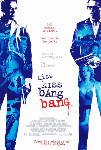 Kiss Kiss, Bang Bang 27 x 40 Movie Poster - Style B