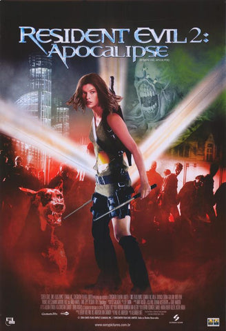 Resident Evil: Apocalypse 25 x 37 Movie Poster - Brazilian Style A