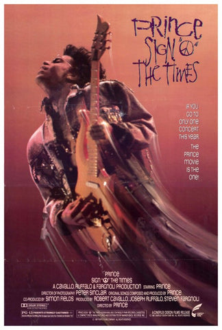 Sign O The Times - Prince 27 x 40 Movie Poster - Style A