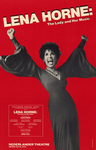 Lena Horne - The Lady and Her Music (Broadway) 27 x 40 Movie Poster - Style A
