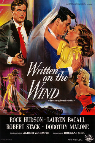Written on the Wind 11 x 17 Movie Poster - Spanish Style A