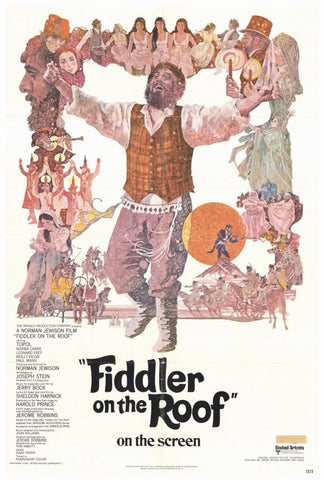 Fiddler on the Roof 27 x 40 Movie Poster - Style A