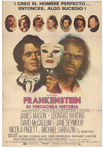 Frankenstein: The True Story 27 x 40 Movie Poster - Spanish Style A