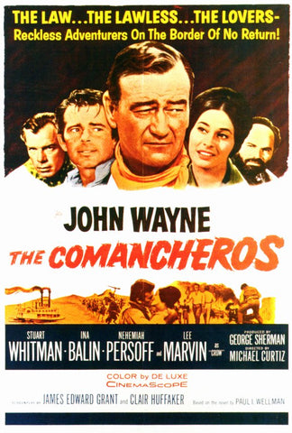 The Comancheros 27 x 40 Movie Poster - Style A