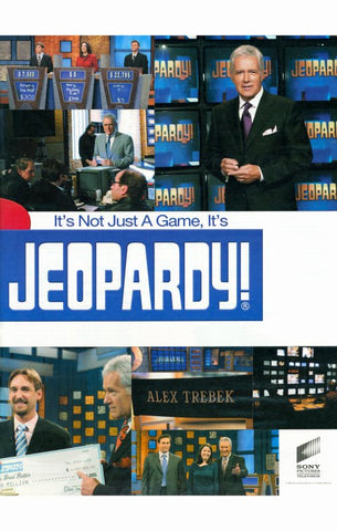Jeopardy (TV) 11 x 17 TV Poster - Style A
