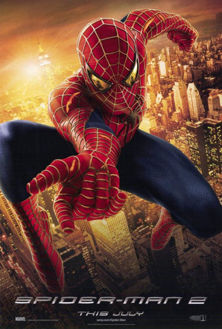 Spider-Man 2 27 x 40 Movie Poster - Style E