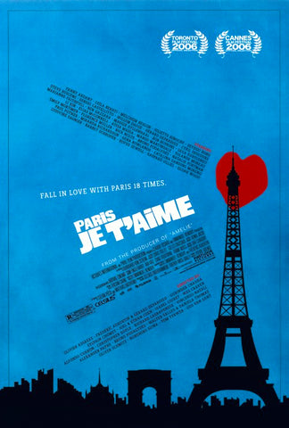 Paris Je T'aime 27 x 40 Movie Poster - Style B