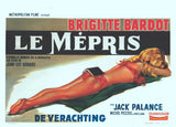Contempt 14 x 22 Movie Poster - Belgian Style A