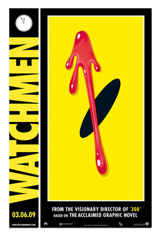 Watchmen 27 x 40 Movie Poster - Style M