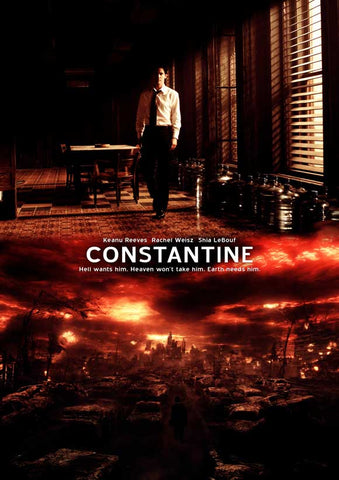 Constantine 11 x 17 Movie Poster - Style D