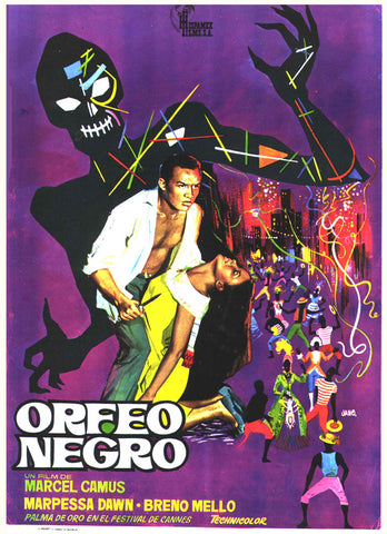 Black Orpheus 11 x 17 Movie Poster - Spanish Style A