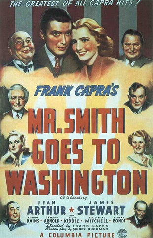 Frank Capra's Mr. Smith Goes to Washington 11 x 17 Movie Poster - Style D