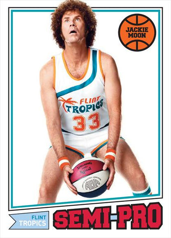 Semi-Pro 11 x 17 Movie Poster - Style I