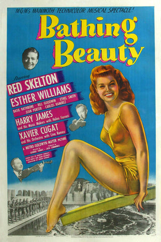 Bathing Beauty 11 x 17 Movie Poster - Style C