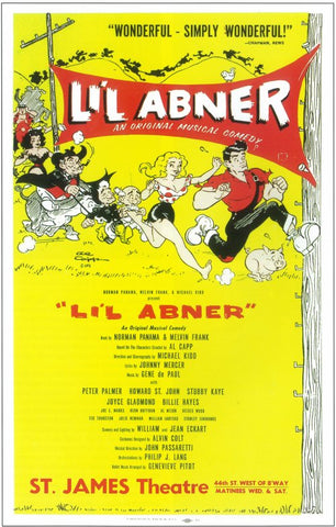 Li'l Abner (Broadway) 14 x 22 Poster - Style A