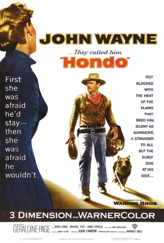Hondo 27 x 40 Movie Poster - Style A