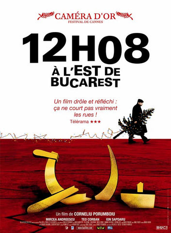 12:08 East of Bucharest 11 x 17 Movie Poster - French Style A
