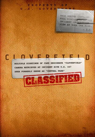 Cloverfield 11 x 17 Movie Poster - Style F