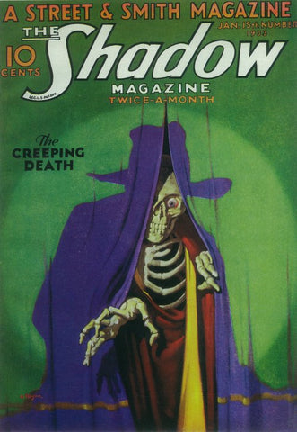 Shadow Magazine, The (Pulp) 11 x 17 Pulp Poster - Style B