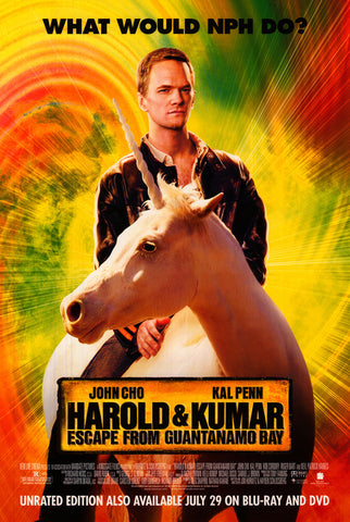Harold and Kumar: Escape from Guantanamo Bay 27 x 40 Movie Poster - Style C