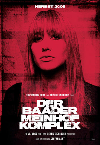 The Baader Meinhof Complex 27 x 40 Movie Poster - German Style A