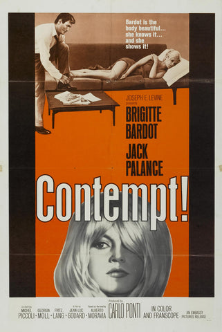 Contempt 27 x 40 Movie Poster - Style B
