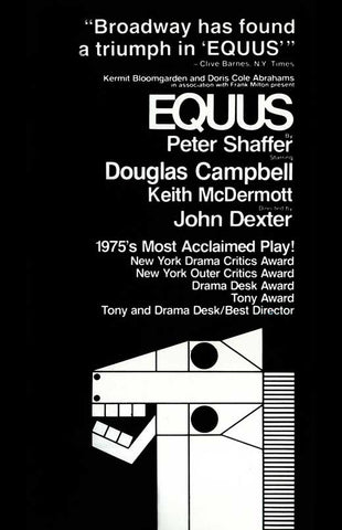 Equus (Broadway) 11 x 17 Poster - Style A