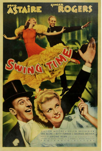 Swing Time 11 x 17 Movie Poster - Style B
