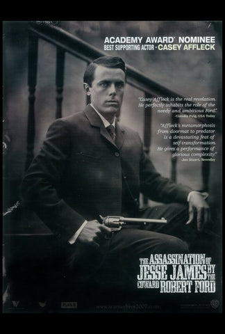 The Assassination of Jesse James by the Coward Robert Ford 27 x 40 Movie Poster - Style B