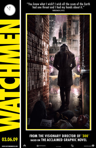 Watchmen 27 x 40 Movie Poster - Style E
